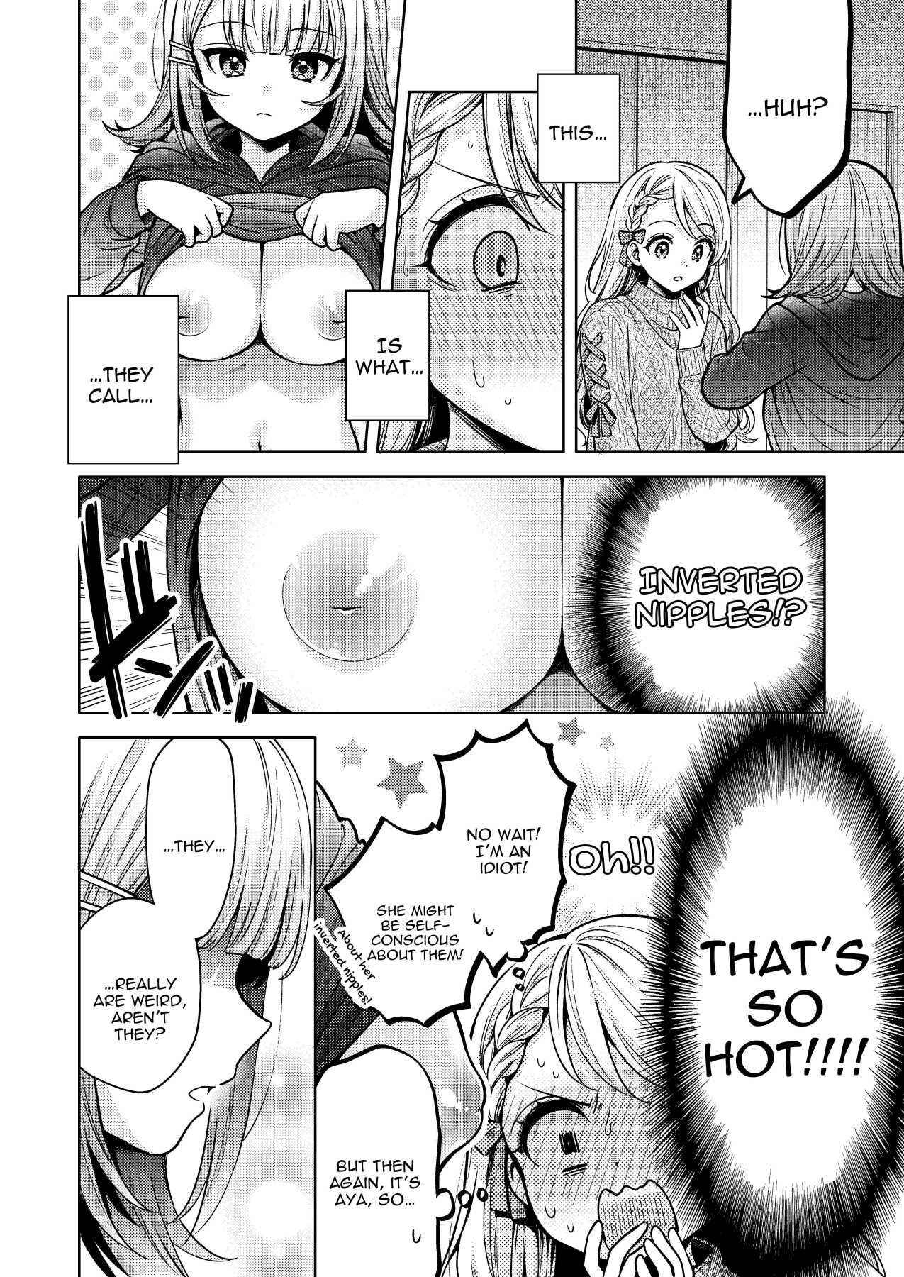 Hentai Manga Comic-Titititititty Breasty Lesbian Joint Publication-Read-34